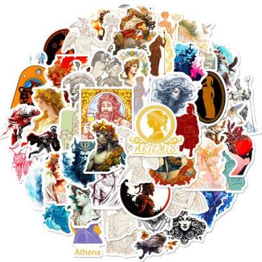 Imagem de Adesivos de vinil com personagens da mitologia grega à prova d'água (5
