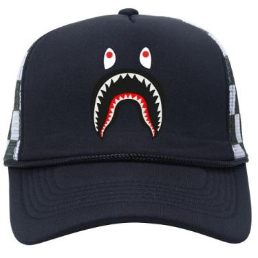 Imagem de Boné de beisebol Sharks Anime Trucker para homens e mulheres - yiweisa