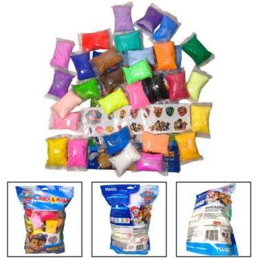 Imagem de Massa para Modelar Criativa Patrulha Canina 300G C/ADESIVO - Magic Kid