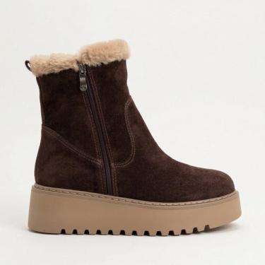 Imagem de Bota Ugg Bottero Feminina Em Couro Café, Cafe, 36