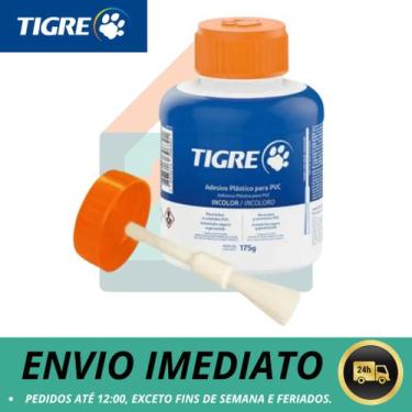Imagem de Cola Adesivo Incolor Cola Para Cano Pvc 175g Tigre
