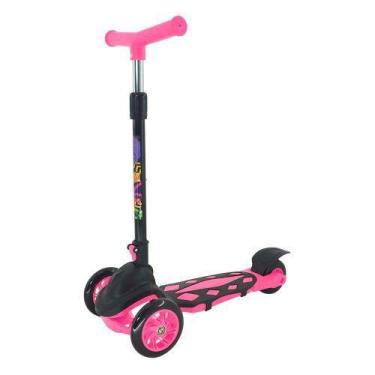Imagem de Patinete Radical Power Pink 3 Rodas DM Toys