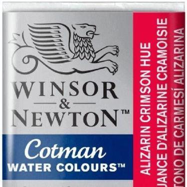 Imagem de Aquarela Winsor & Newton Cotman Pastilha 003 Alizarin Crimso