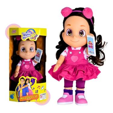 Imagem de Boneca Maria Clara mecanizada Youtuber Fala 14 Frases 1055 - Nova Brin