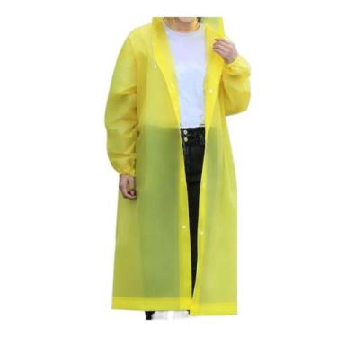 Imagem de Capa de Chuva COLOR Impermeável Com Capuz Tamanho Adulto Unissex AL-65
