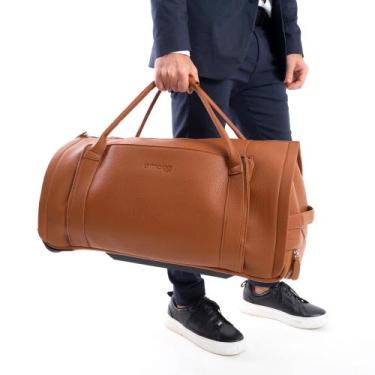 Imagem de Bolsa de Viagem Executiva Multifuncional 9 em 1 Maloa Marrom