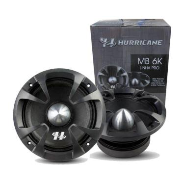 Imagem de Par Alto Falante MidBass Hurricane Pro MB 6K 700W 8 OHMS