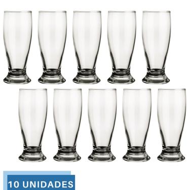 Imagem de Jogo 10 Copo 200ml Munich Cerveja Bar Restaurante Chopp Nadir