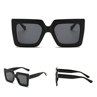 Imagem de Square Oversized Sunglasses Women Fashion Sun Glasses Female Lady Designer Vintage Shades,1,China