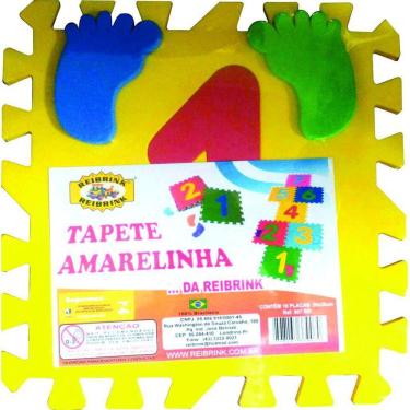 Imagem de Tapete De Eva Amarelinha Numérico