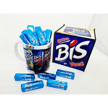 Imagem de Kit Presente Quero BIS com você com caixa, caneca e chocolates