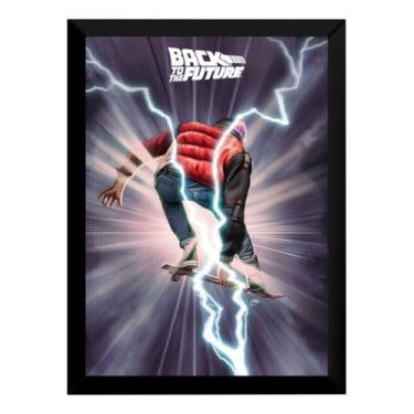 Imagem de Quadro Arte De Volta Para O Futuro Filme Poster Moldurado - Fanarte