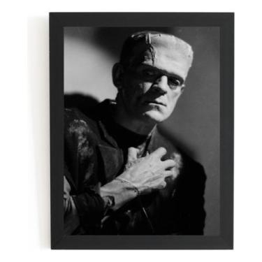 Imagem de Quadro Filme Terror Gótico Classico Frankenstein Monstro - Fanarte