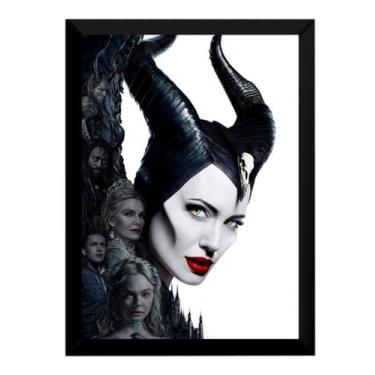 Imagem de Quadro Decorativo Filme Malévola Cartaz Poster Moldurado - Fanarte
