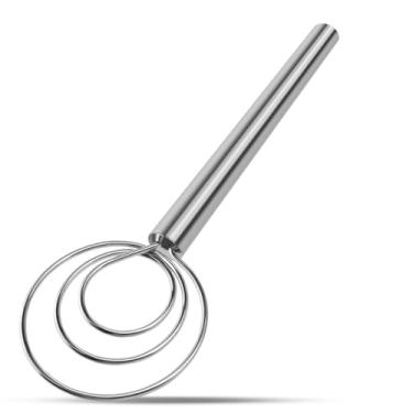 Imagem de agttete Batedor de Massa Dinamarquês Batedor de Pão de Aço Inoxidável com Gancho de Massa para Misturador de Massa e Utensílios para Fazer Pão, Ideal para Entusiastas de Batedor de Massa Fermentada