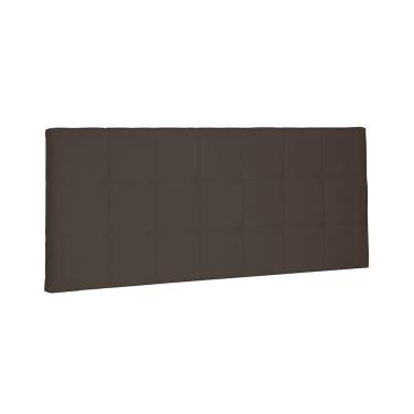 Imagem de Painel Verona Cama Box Solteiro 90cm Suede café