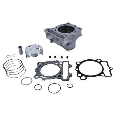 Imagem de Cylinder Works Kit de cilindro de alta compressão de furo padrão 30012-K02HC compatível com/substituição para Kawasaki KX 250 F 2017-2019 77 mm diâmetro do cilindro, deslocamento de 250 cc, tipo de