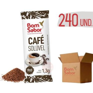 Imagem de Café Solúvel Sachê Stick Bom Sabor 1,3g - 240 UNIDADES