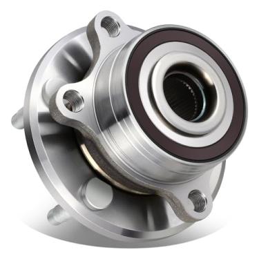 Imagem de DNA MOTORING Conjunto de cubo de rolamento de roda dianteira traseira compatível com Ford Explorer 11-19/13-19 Utilitário interceptor policial, OEM-WHA-0238, BB53-2C300AC, BB5Z-1104A