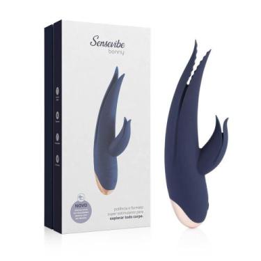 Imagem de Vibrador e Estimulador Recarregável Sensevibe Bonny - A Sos
