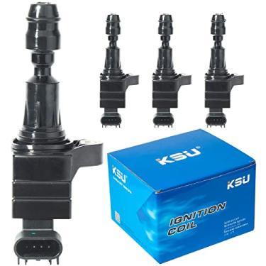 Imagem de Conjunto de 4 bobinas de ignição para Chevy Malibu HHR Captiva Sport Cobalt Equinox Orlando Impala Buick Regal Allure Lacrosse Verano Pontiac G4 G5 G6 Saturn Aura Sky 2.4L 2.2L 2.0L fit UF491
