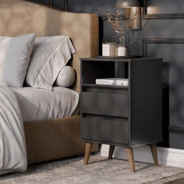 Imagem de Mesa de cabeceira Catalunha preto
