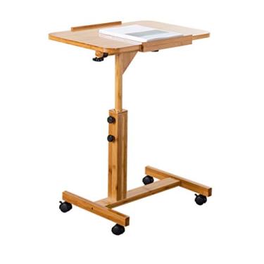 Imagem de Mesa para laptop, mesa simples, dobrável e pequena para cama de mesa