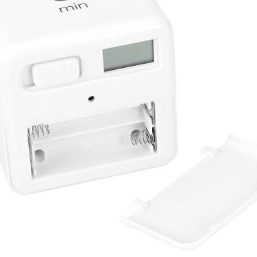 Imagem de Temporizador digital, temporizador digital cúbico com sensor de gravidade com exibição de gerenciamento de tempo para gerenciamento e configurações de contagem regressiva para cozinha doméstica e escritório escolar (estilo 2)
