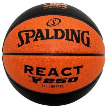 Imagem de Bola de Basquete Spalding React TF 250 FIBA-Unissex