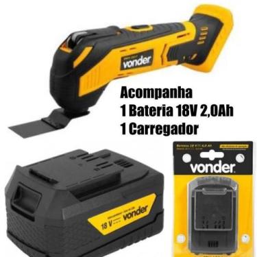 Imagem de Lixadeira Multifunção Imfv1817 Vonder 18V C/1 Bateria 2.0Ah