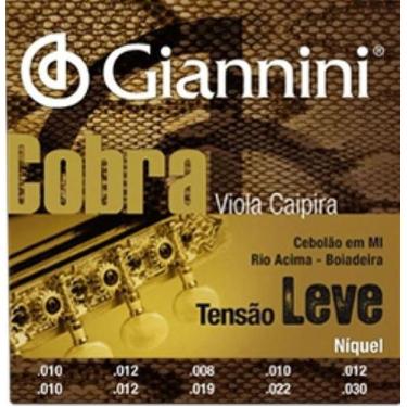 Imagem de Encordoamento Viola Leve Cobra Gianini - Giannini