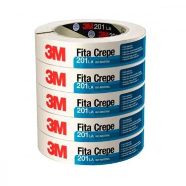 Imagem de Fita Crepe 3M Uso Industrial 201 18X50M  Hb004415368 - Kit C/6