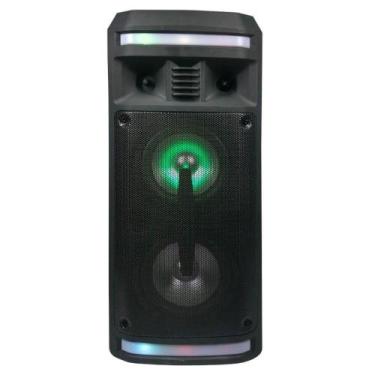 Imagem de Caixa de Som Portátil Benoá USB Entrada Microfone - BENOA, PRETO