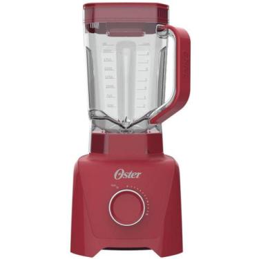Imagem de Liquidificador Oster OLIQ601 1100W 3,2L Red 12 Velocidades + Pulsar , 