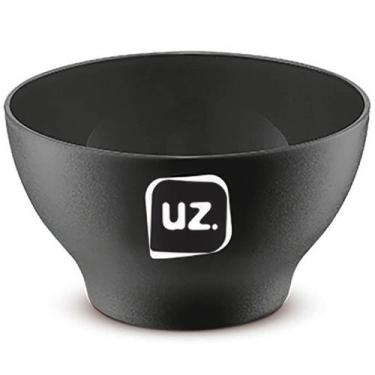 Imagem de Kit 12 Cumbucas Tigela de Plástico 500ml Preto Caldos Sopas Petiscos 1
