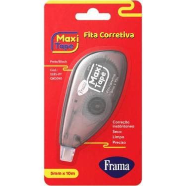 Imagem de Corretivo em Fita Maxi Tape Office 5MM X 10M Sortido Caixa com 12 Unid