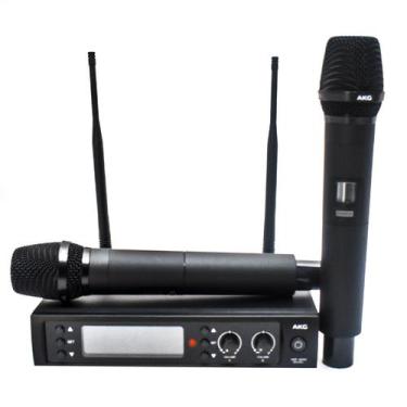 Imagem de Microfone S/ Fio AKG WP 300 Duplo Bastão Dinâmico Cardióide