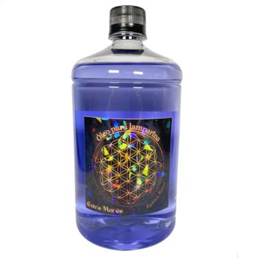 Imagem de Fluido Premium Entre Marés 1 litro Para Lamparina/Vela Líquida - Refil Transparente/Amarelo/Azul/Lilás/Rosa/Verde (Lilás)