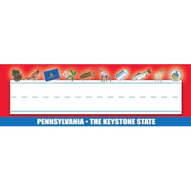 Imagem de Pennsylvania Nameplates - Pack of 36