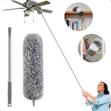 Imagem de 2X Espanador Pó Extensível 2.80M Eletrostático Lavável Cama