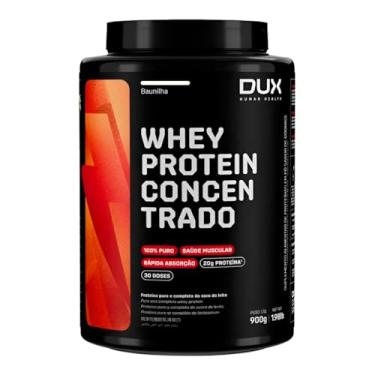 Imagem de Whey Protein Concentrado 900g Sabor Baunilha Dux Nutrition