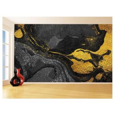 Imagem de Papel De Parede 3D Estilo Marmore Tintas Cores 3,5M Mbr110 - Você Deco