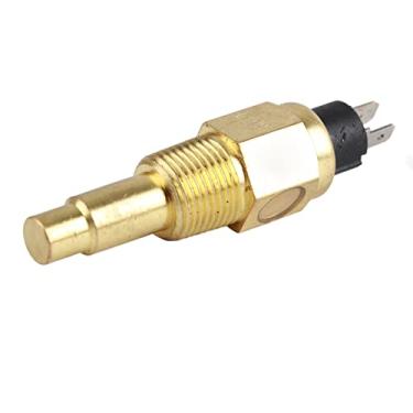 Imagem de Hyuduo Sensor de Temperatura água para Motor Vdo, Sensor de Temperatura do Líquido Refrigerante, 3/8 Npt 6-24v, Interruptor Bimetálico de Latão, 38-120 ℃, Faixa de Medição