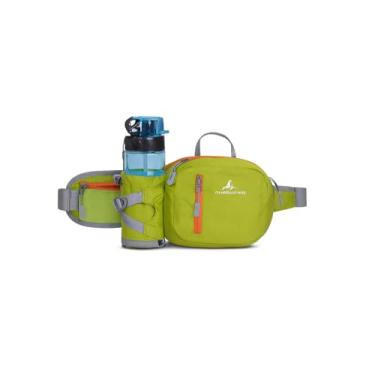 Imagem de Pochete Esportiva 3L para Trilha, Caminhada, Corrida e Trekking, Bolsa de Cintura Verde para Viagem