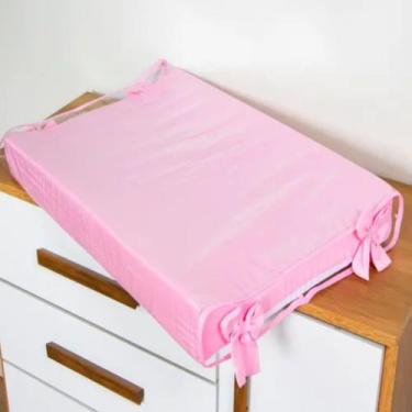 Imagem de Trocador Anatômico com Capa Impermeável Cômoda Bebê Menina Menino Amer