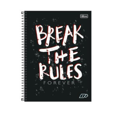 Imagem de Caderno Espiral Capa Dura Universitário 10 Matérias D+ 200 Tilibra Estampa 18