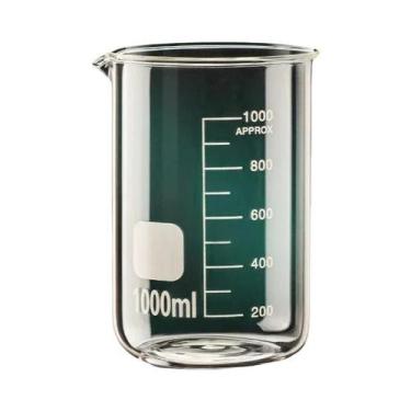 Imagem de Copo Medidor De Vidro Borossilicato De Alta Qualidade 50-1000ml Transp