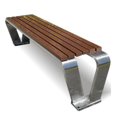 Imagem de Banco de parque de terraço ao ar livre, banco de jardim de metal, banco de jardim de metal 100/120/150/180 cm para varanda, banco externo, gramado, porta da frente, A, 150 x 40 x 45 cm