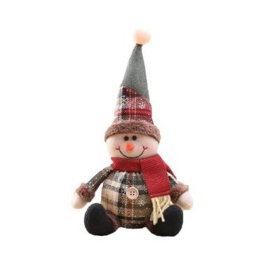 Imagem de Decorações De Natal 2025: Boneco De Neve, Elfo E Papai Noel Para Casa 