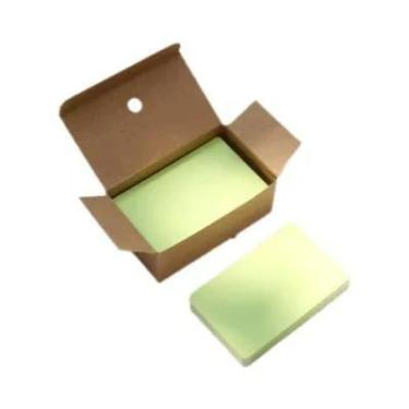 Imagem de Cartões De Visita Em Papel Kraft Colorido 100un. Etiquetas De Mensagem